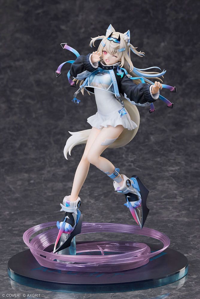 Hololive Production Advent Fuwawa Abyssgard AXGRIT Ver Standard Edition PVC Statue 1 7 Scale 27 cm
