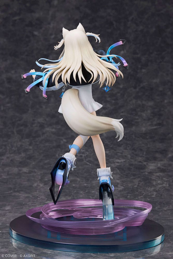 Hololive Production Advent Fuwawa Abyssgard AXGRIT Ver Standard Edition PVC Statue 1 7 Scale 27 cm