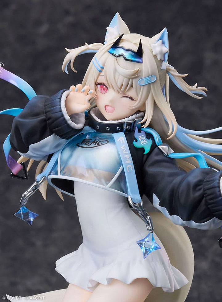 Hololive Production Advent Fuwawa Abyssgard AXGRIT Ver Standard Edition PVC Statue 1 7 Scale 27 cm