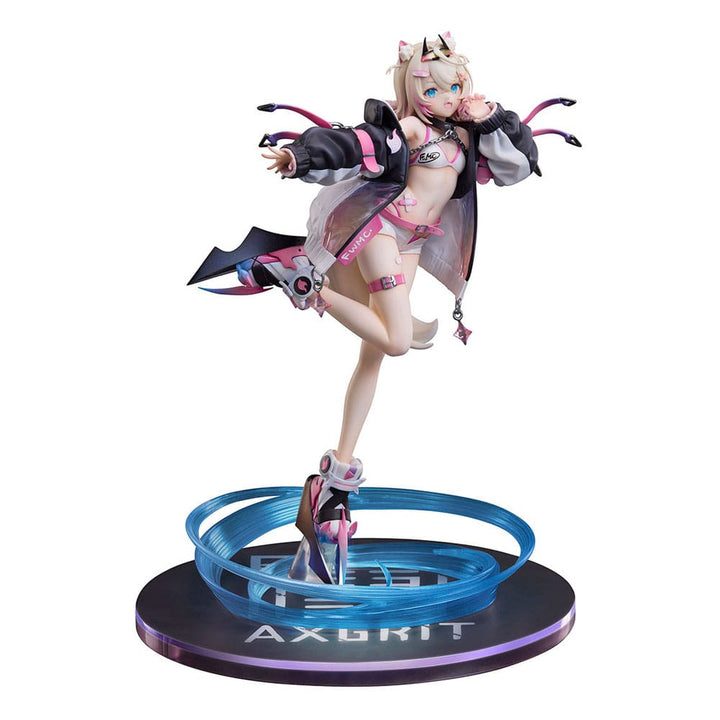 Hololive Production Advent Mococo Abyssgard AXGRIT Ver Standard Edition PVC Statue 1 7 Scale 27 cm