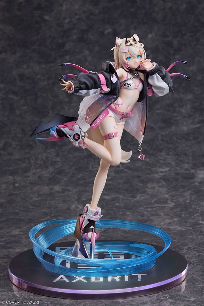 Hololive Production Advent Mococo Abyssgard AXGRIT Ver Standard Edition PVC Statue 1 7 Scale 27 cm
