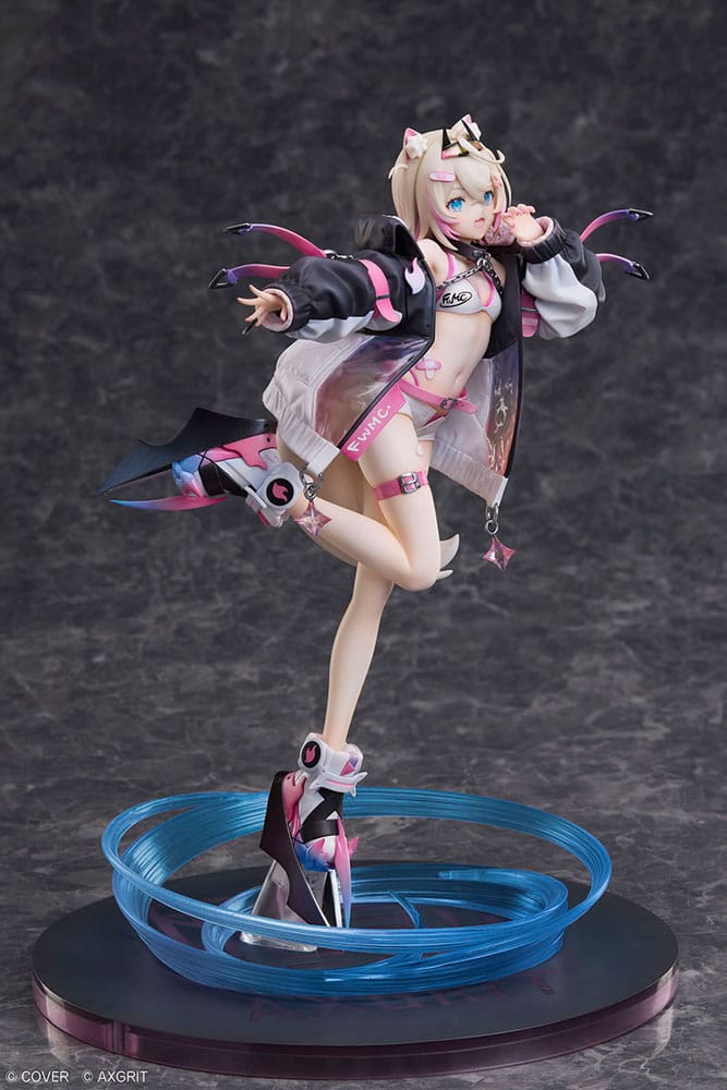 Hololive Production Advent Mococo Abyssgard AXGRIT Ver Standard Edition PVC Statue 1 7 Scale 27 cm