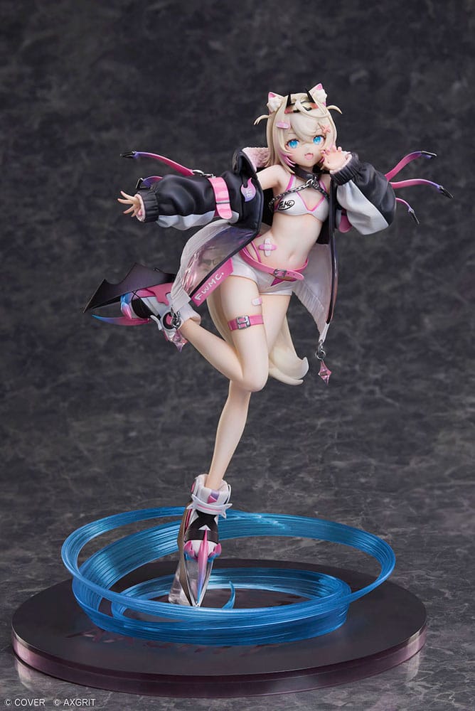 Hololive Production Advent Mococo Abyssgard AXGRIT Ver Standard Edition PVC Statue 1 7 Scale 27 cm