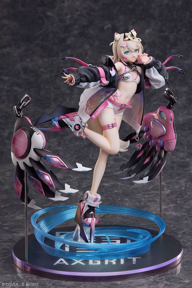 Hololive Production Advent Mococo Abyssgard AXGRIT Ver Deluxe Edition PVC Statue 1 7 Scale 27 cm