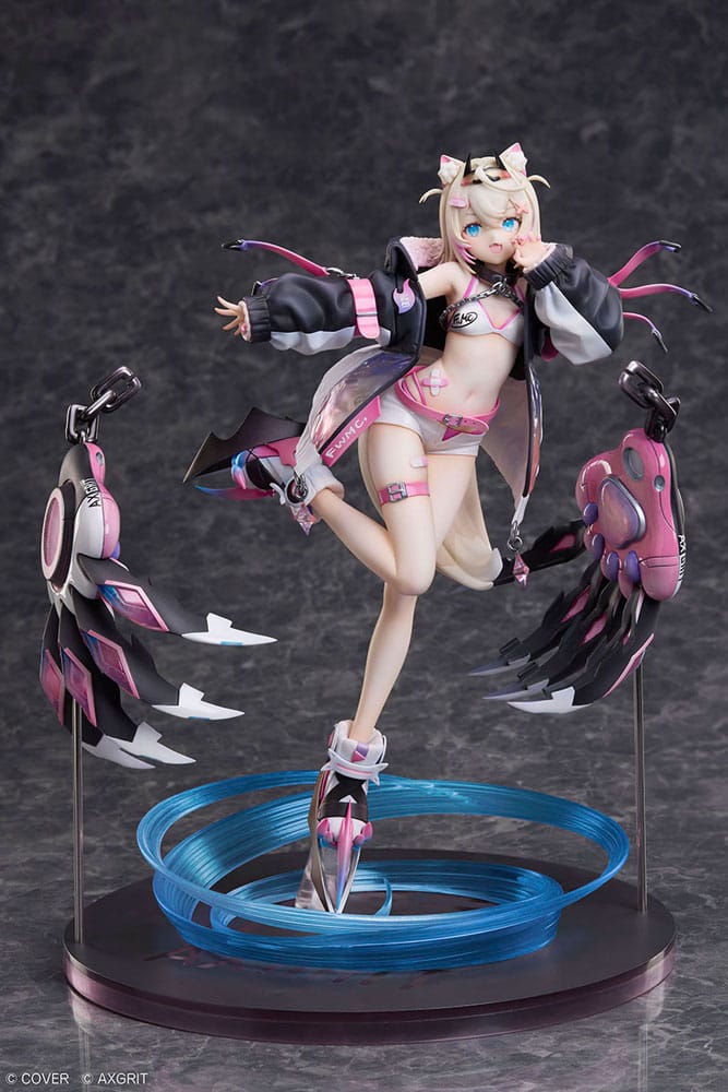 Hololive Production Advent Mococo Abyssgard AXGRIT Ver Deluxe Edition PVC Statue 1 7 Scale 27 cm