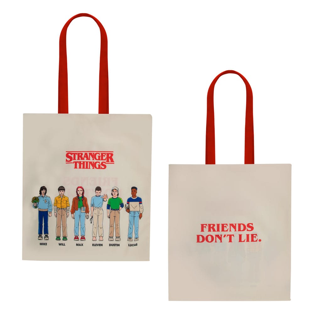 Stranger Things Friends Don’t Lie Tote Bag