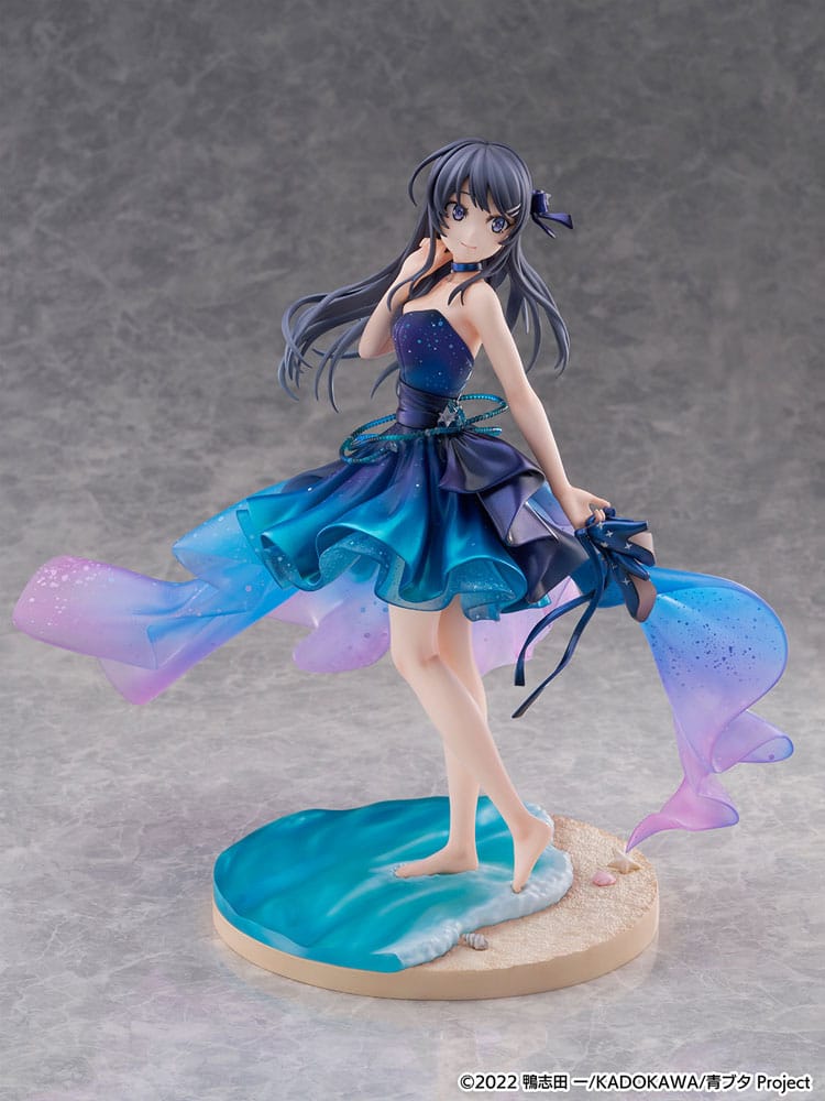 Rascal Does Not Dream of Bunny Girl Senpai Mai Sakurajima Starry Night Sky Ver PVC Statue 1 7 Scale 25 cm