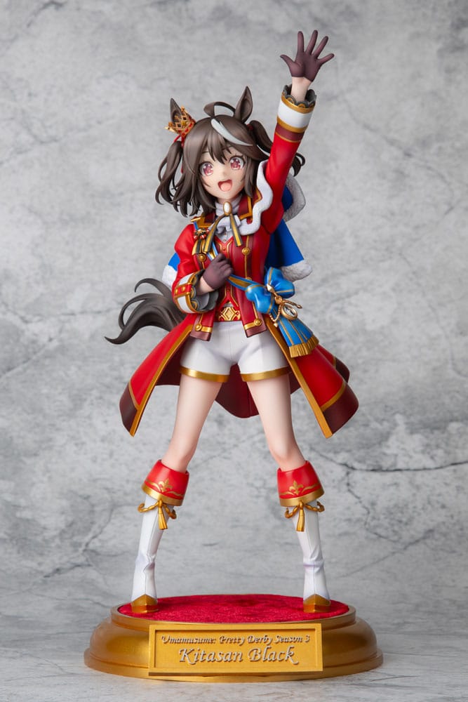 Uma Musume Pretty Derby Kitasan Black Fluttering Fulfillment Ver PVC Statue 1 7 Scale 28 cm