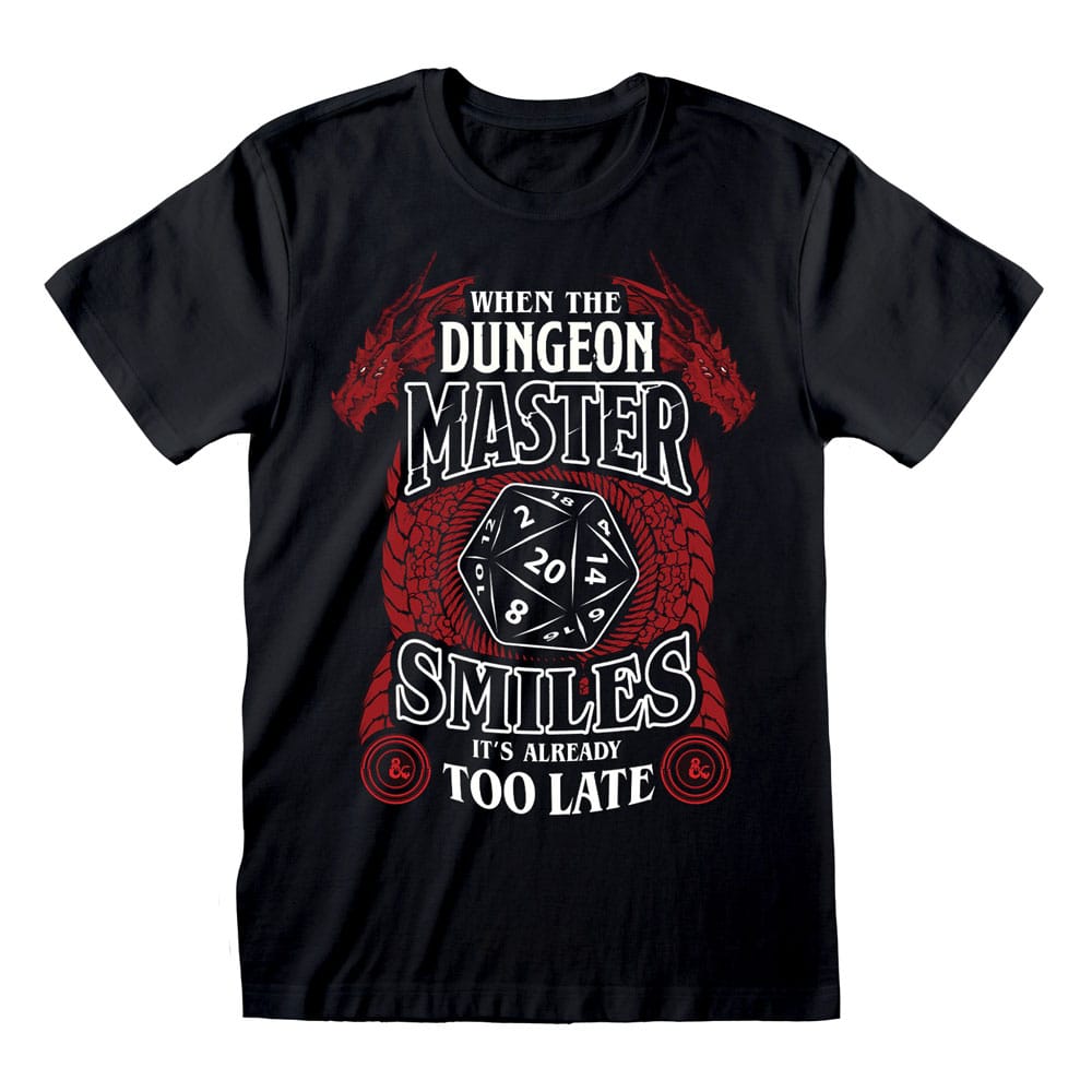 Dungeons and Dragons When The Dungeon Master Smiles T Shirt Size XL