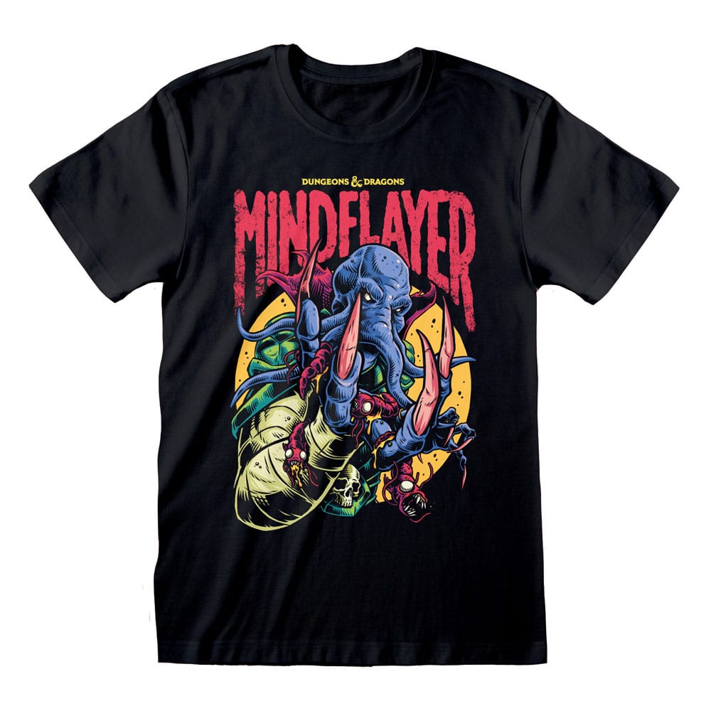 Dungeons and Dragons Mindflayer Colour Pop T Shirt Size XL