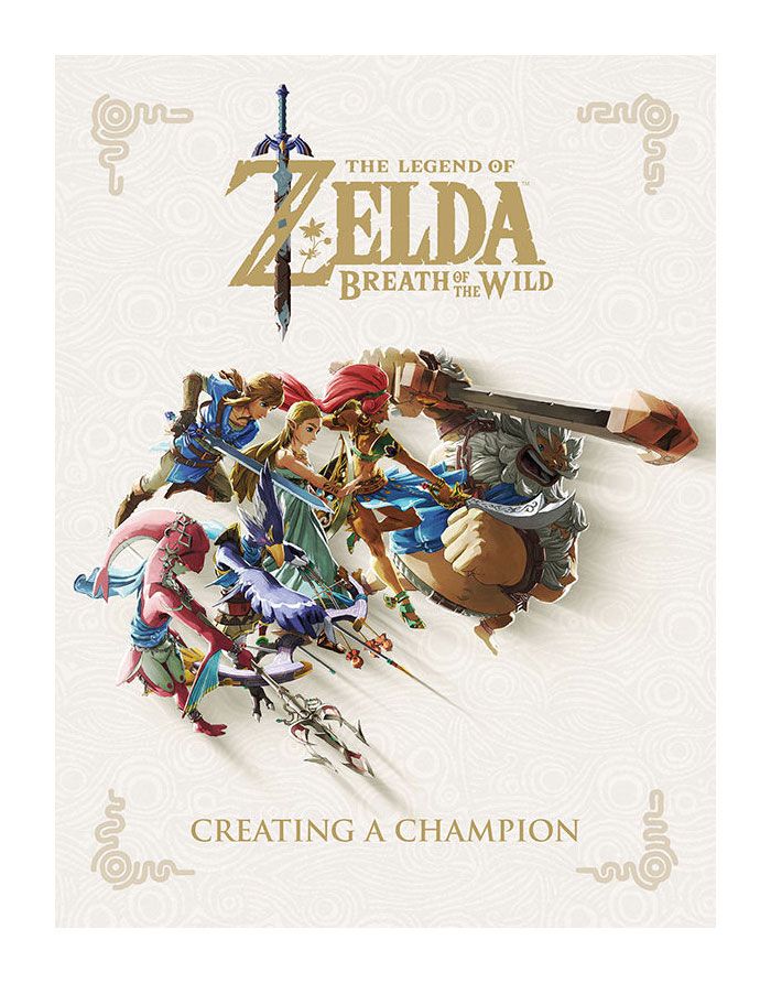 Legend of Zelda Breath of the Wild Creating a Champion Art Book