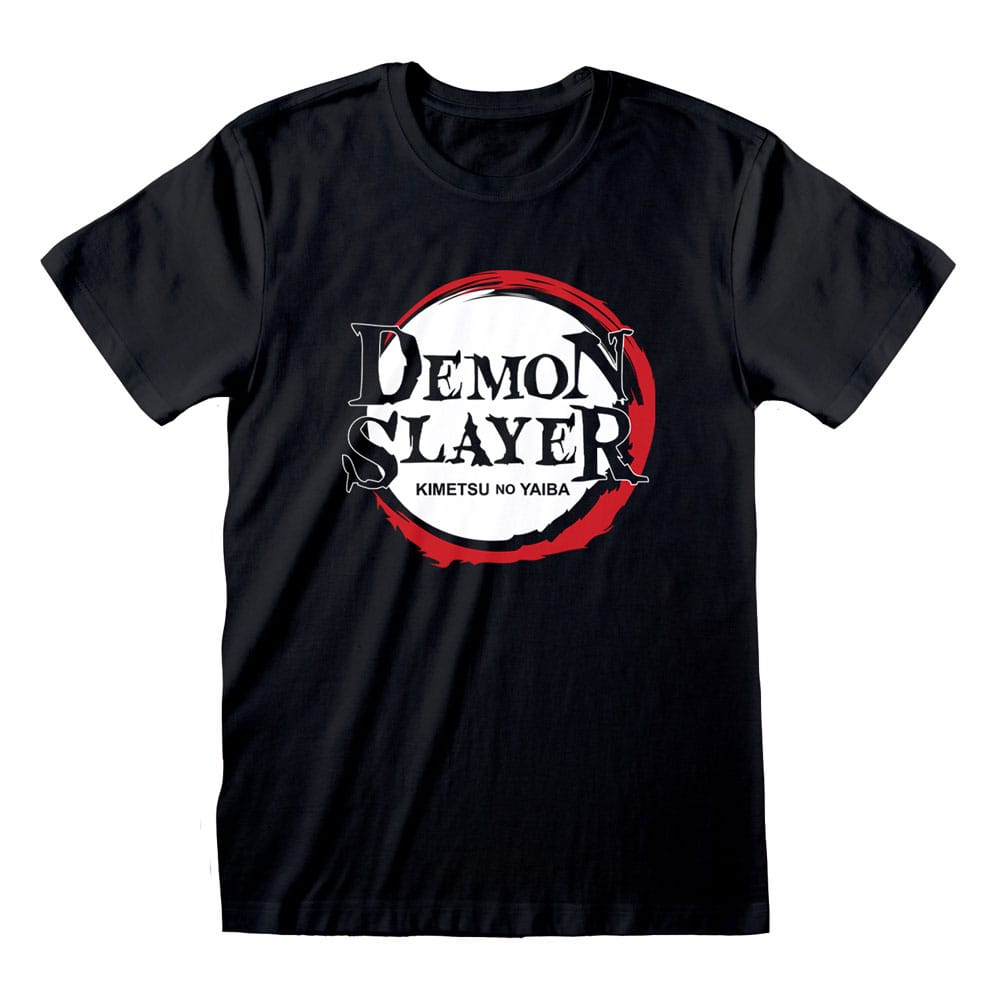 Demon Slayer Kimetsu no Yaiba Logo T Shirt Size L