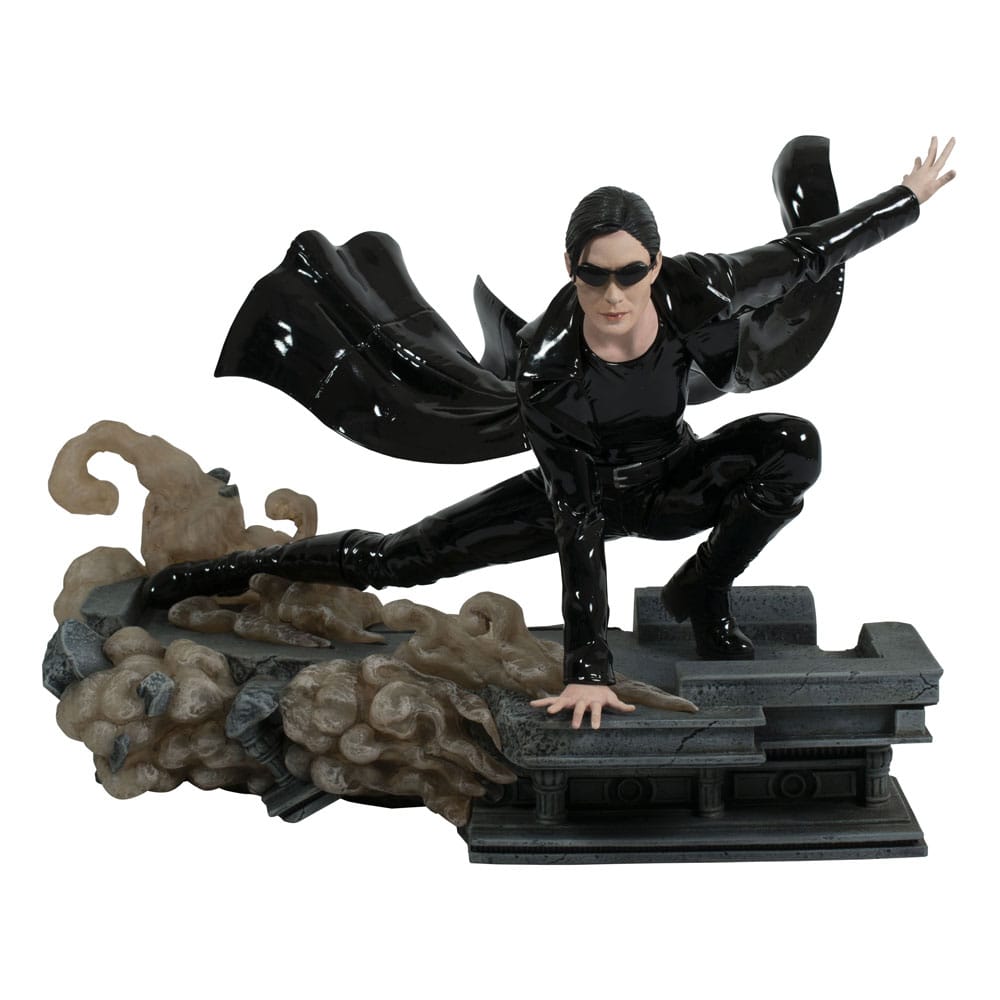 Diamond Select Toys Trinity The Matrix PVC Statue Deluxe Gallery