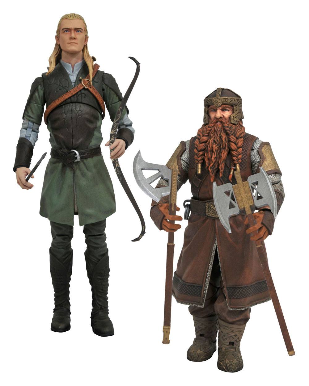 Lord of the Rings Series 1 Select Action Figures Assortment 18 cm 6 Pack