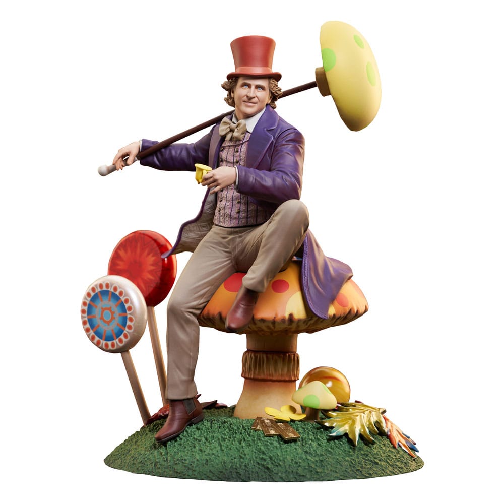 Willy Wonka & the Chocolate Factory Gallery Willy Wonka Figure Diorama –  Infinity Collectables