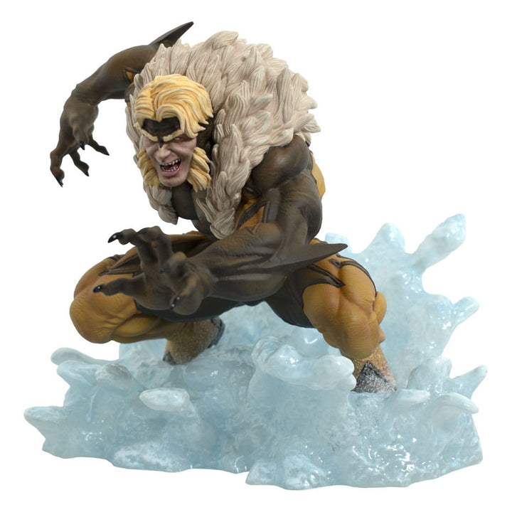 Marvel Sabretooth Comic Gallery PVC Diorama 16 cm