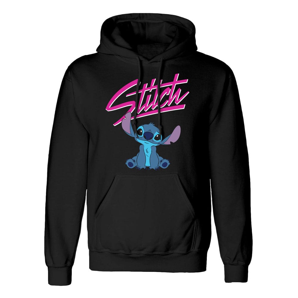 Lilo and Stitch Script Hooded Sweater Size S