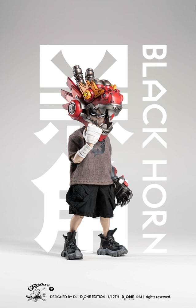 The Circle Black Horn Year of the Loong Action Figure 1 12 Scale Limited Edition 16 cm