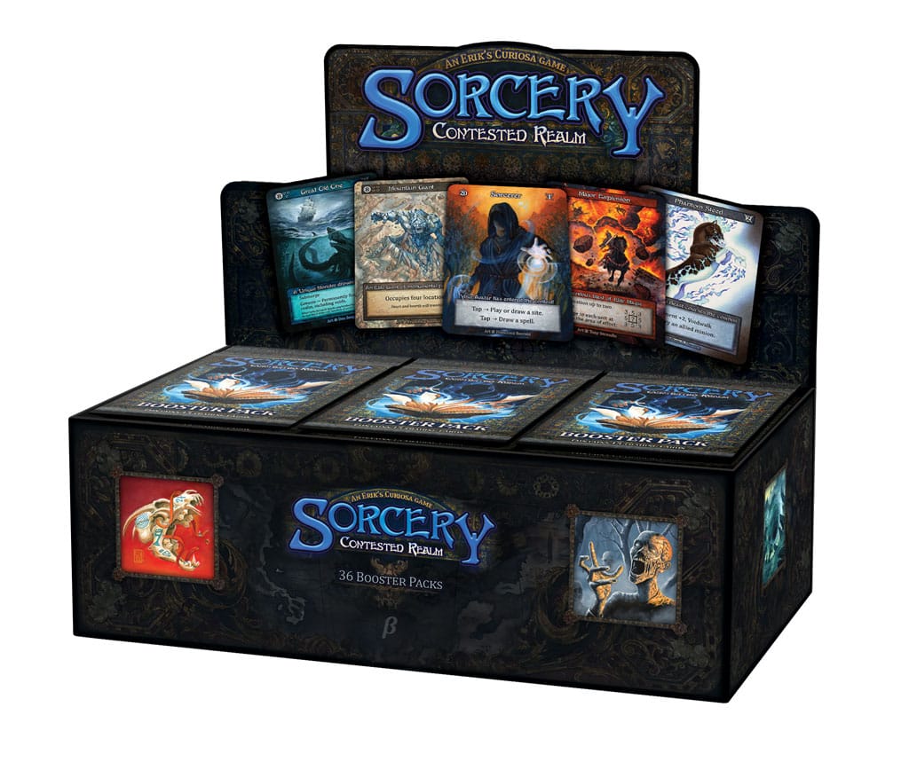 Sorcery Contested Realm Trading Card Game Beta Edition Booster Display Thirty Six English