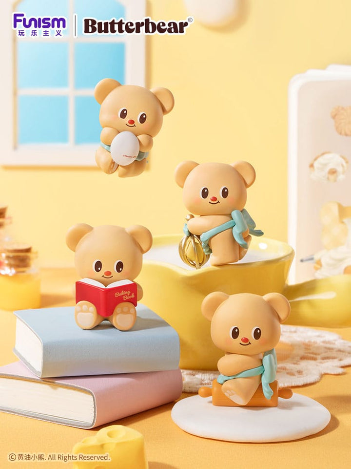 Butterbear Baked with Love Series 3-Pack Mini Figures 9 cm Display Set of 6