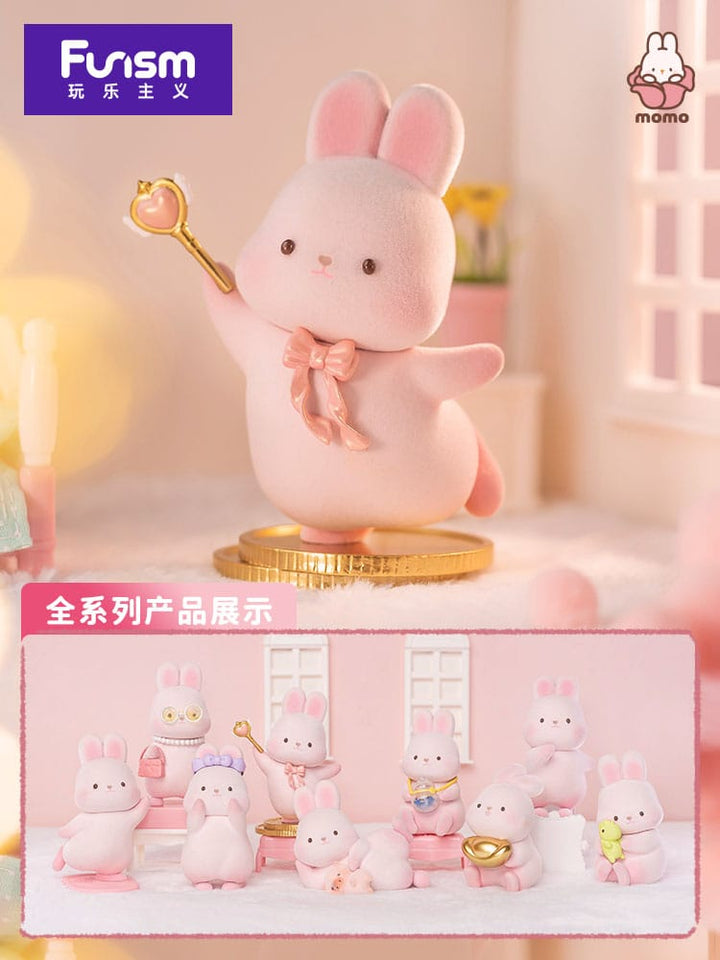 Momo Bunny Daily Series Mini Figures 9 cm Display Set of 9