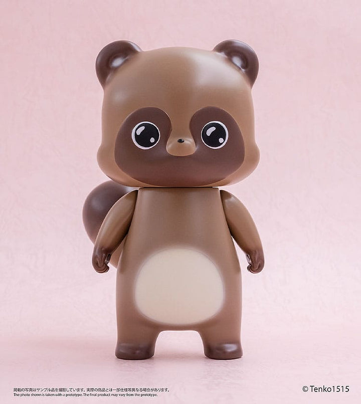 Little Fox with Two Tails Ponkichi Chibi Creature Vinyl Figure 15 cm