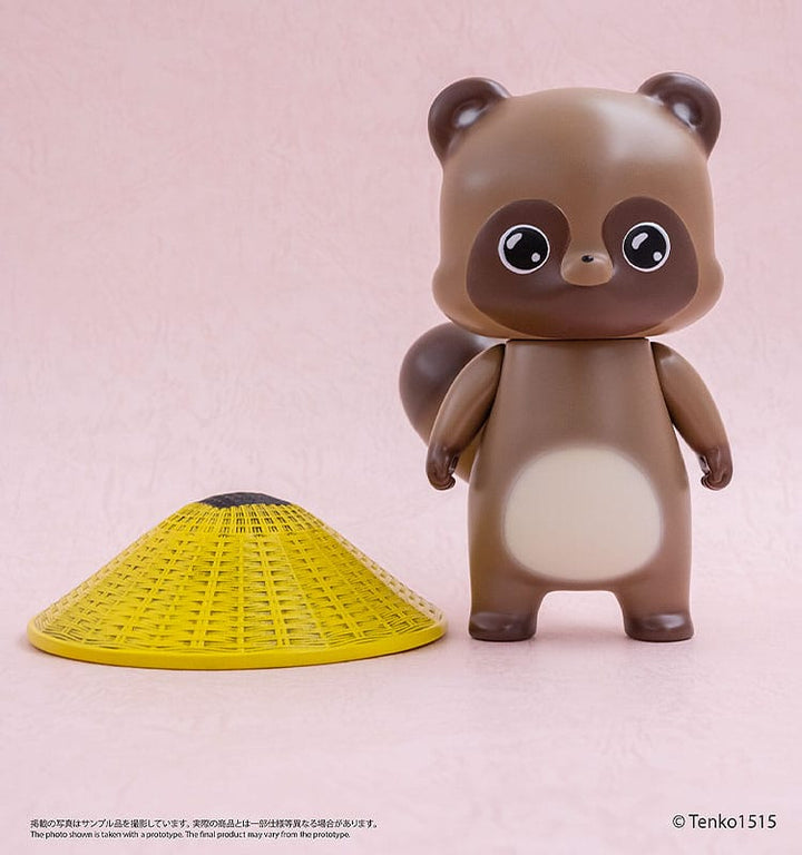 Little Fox with Two Tails Ponkichi Chibi Creature Vinyl Figure 15 cm