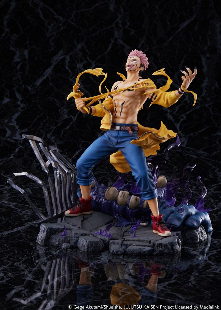 Jujutsu Kaisen Sukuna PVC Statue 1 7 Scale 25 cm