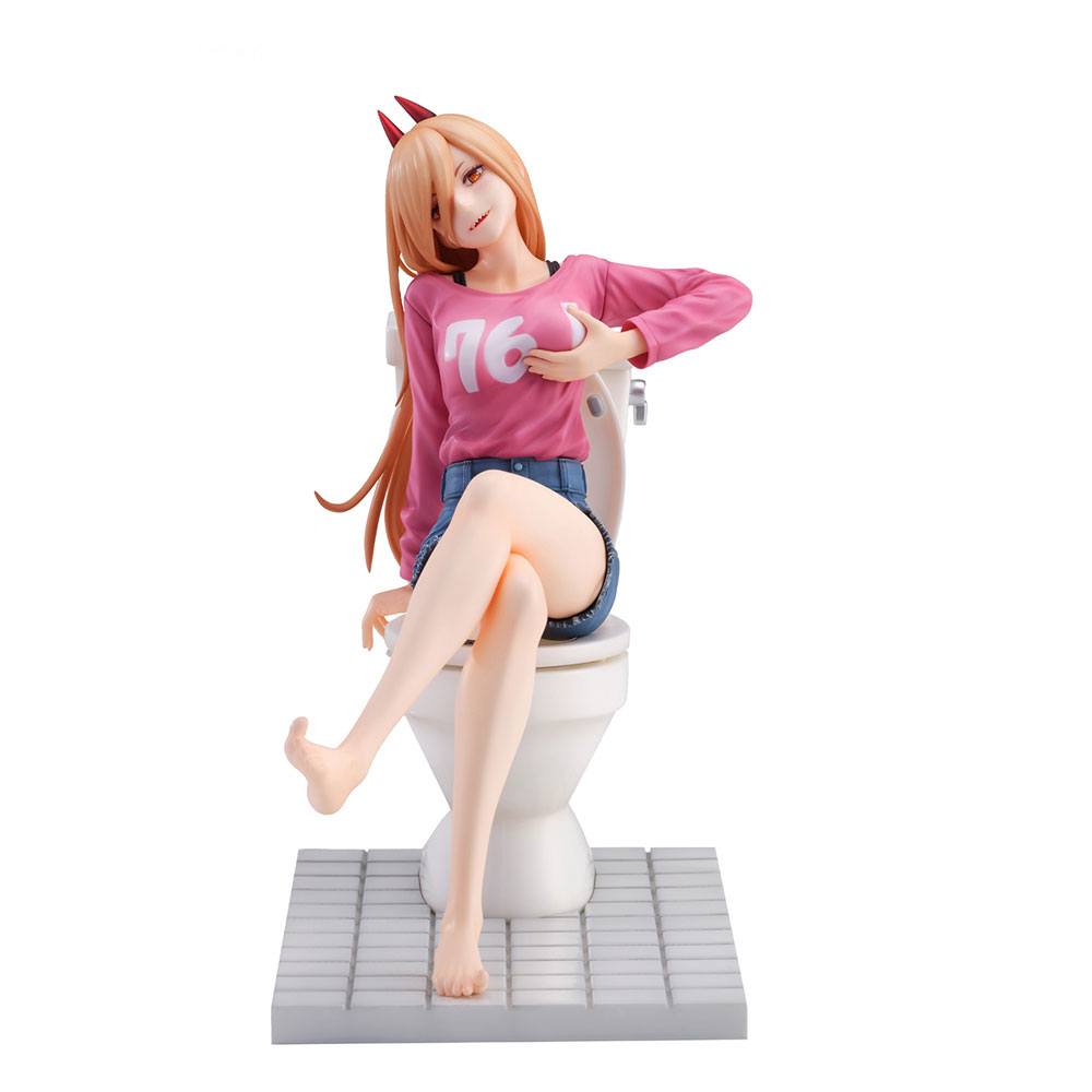 Chainsaw Man Power PVC Statue 1 7 Scale 18 cm