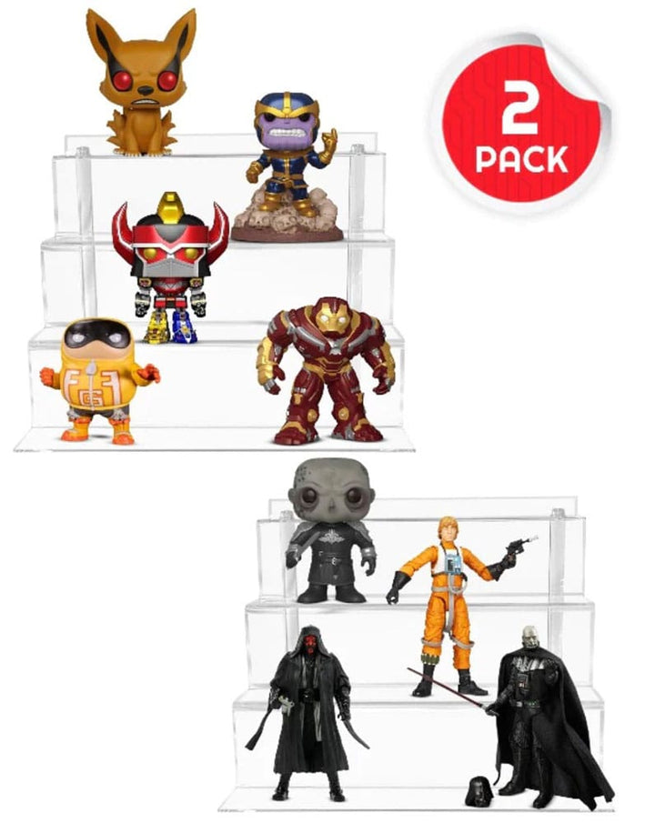 Evoretro RS9 Acrylic Shelf Riser (2-Pack)