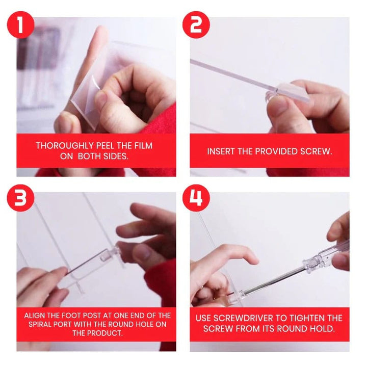 Evoretro RS9 Acrylic Shelf Riser (2-Pack)