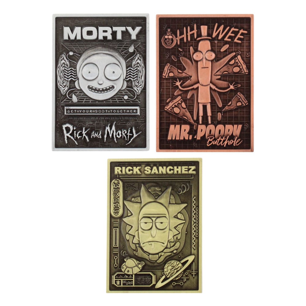 Rick and Morty Rick and Morty Rick and Morty Digiplates Phone Stand Generation 1 Starter Pack