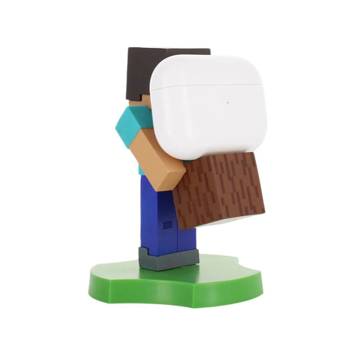 Cable Guys Steve Minecraft Mini Device Holder and Phone Stand 11 cm