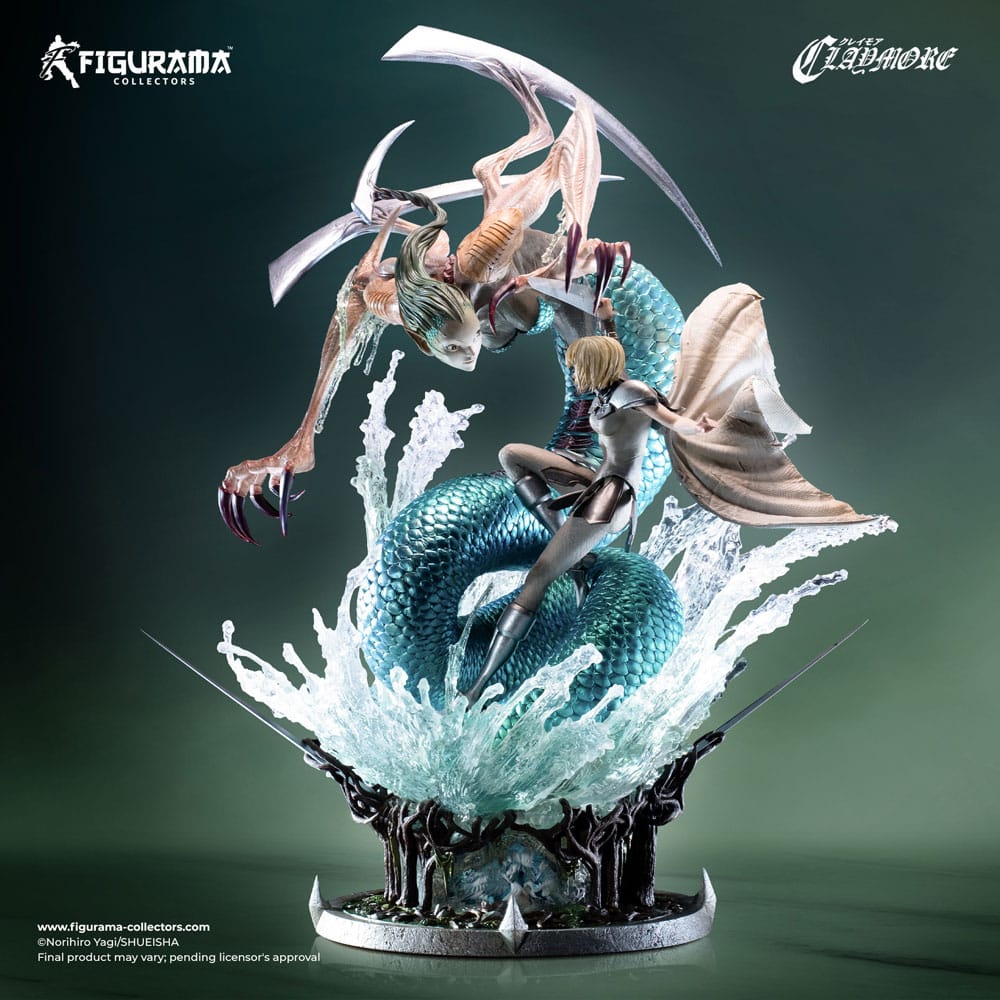 Claymore Clare vs Ophelia Elite Exclusive Statue 1/6 Scale 69 cm
