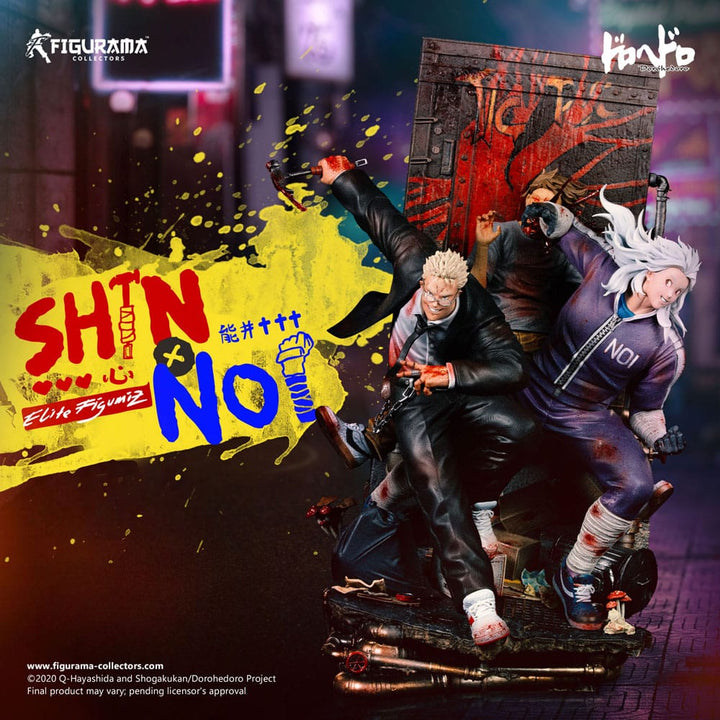 Dorohedoro Elite FigumiZ Shin & Noi Elite 1/8 Scale Limited Edition Statue