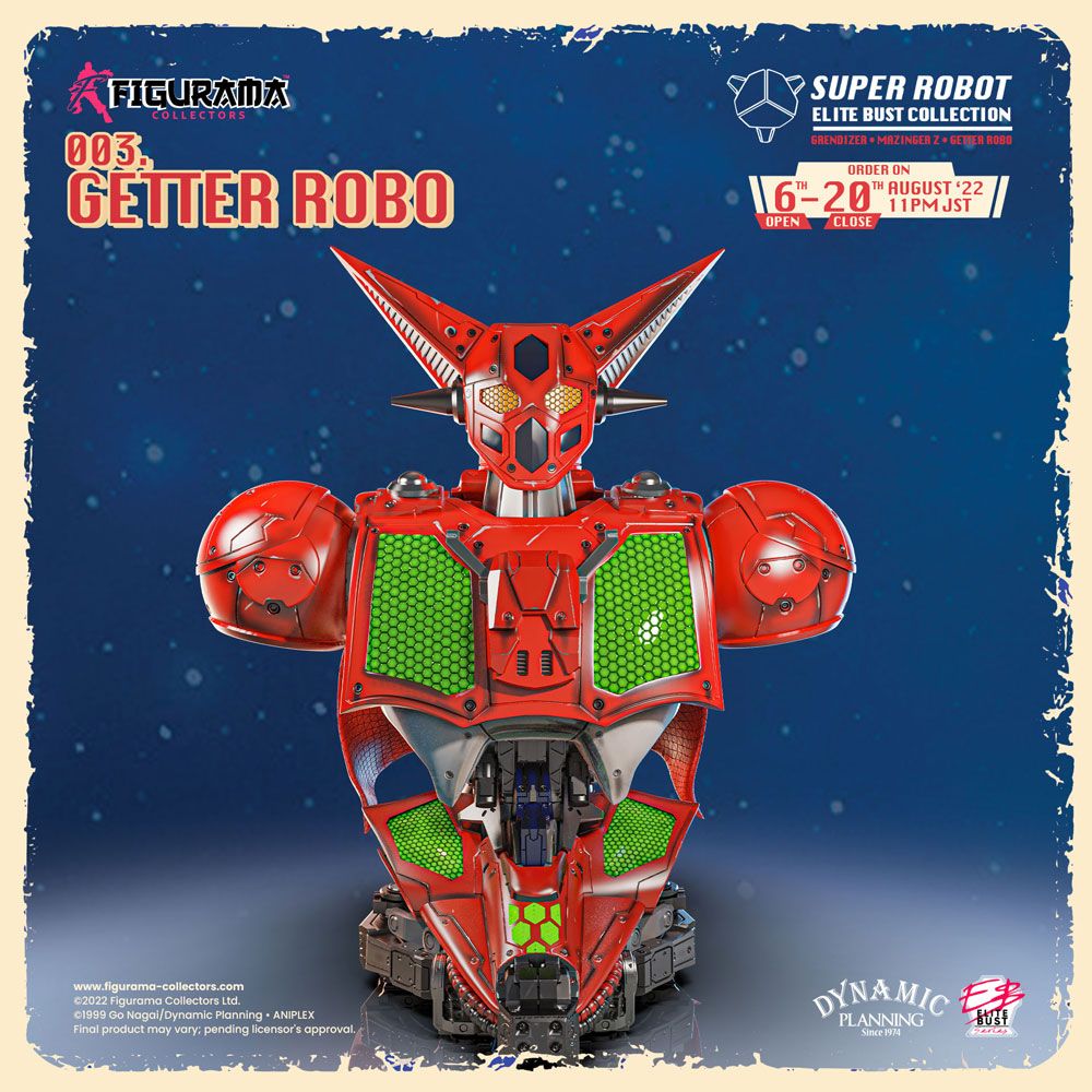 Getter Robo Getter Robo Super Robot Elite Bust 1/3 Scale 26 cm