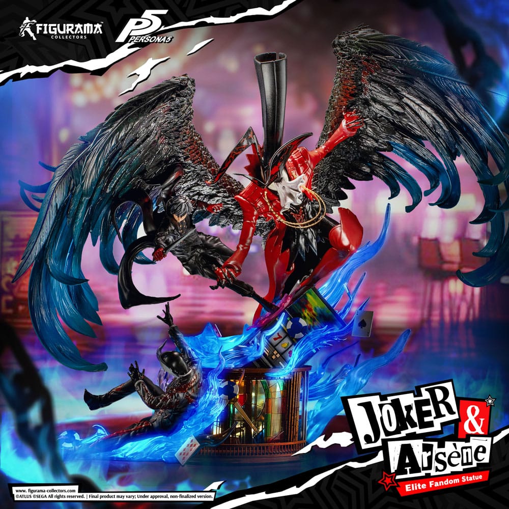 Persona 5 Joker and Arsene Elite Fandom Diorama 1/8 Scale 54 cm