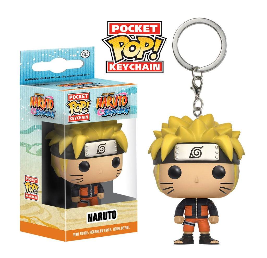 Naruto Shippuden Naruto Pocket POP Vinyl Keychain 4 cm