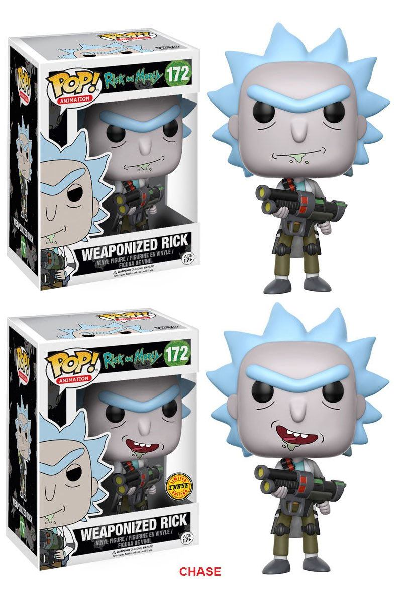 Rick Weaponized Rick and Morty Animation Assorted Funko POP! Vinyl Figure (Set of 6)