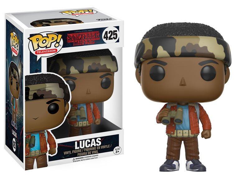 Funko Lucas Stranger Things POP TV Vinyl Figure 9 cm