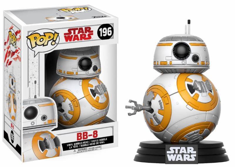 Funko BB 8 Star Wars Episode VIII POP Vinyl Bobble Head Figure 9 cm