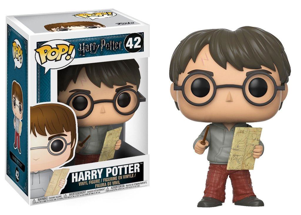 Funko Harry Potter with Marauders Map Harry Potter POP Movies Vinyl Figure 9 cm