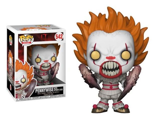 Stephen King Pennywise with Spider Legs IT 2017 POP! Movies Vinyl Figure