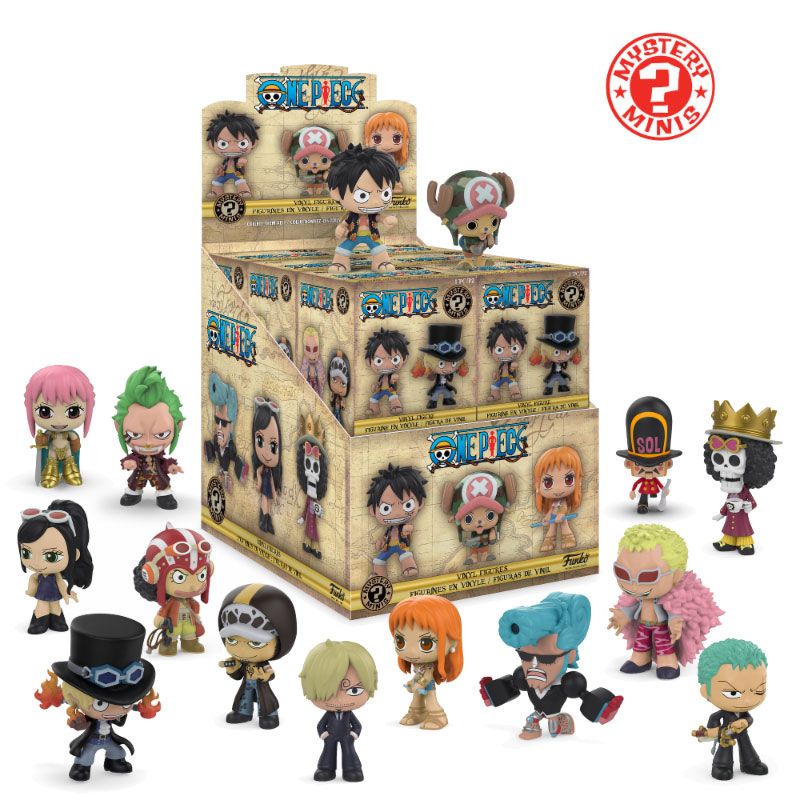 Funko Mystery Mini Figures One Piece Display 5 cm 12 Pack