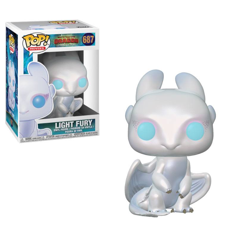 Funko Light Fury How to Train Your Dragon 3 POP Vinyl Figure 9 cm