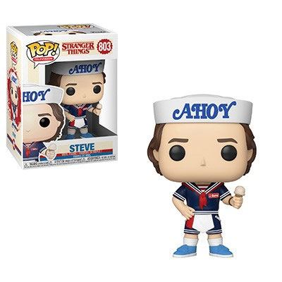 Funko Steve with Hat and Ice Cream Stranger Things POP TV Vinyl Figure 9 cm
