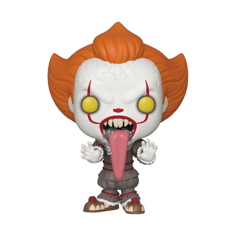 Stephen Kings It 2 Pennywise with Dog Tongue POP Movies Vinyl Figure 9 cm