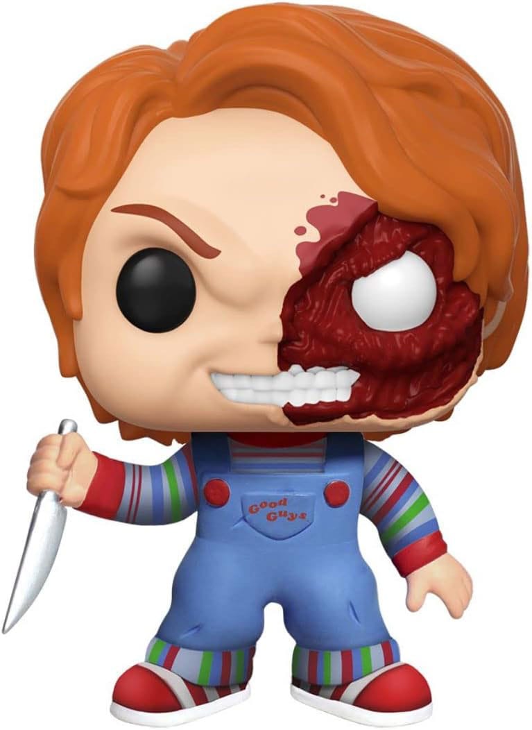 Chucky Half (BD) Child's Play Funko POP! Movies Exclusive Vinyl Figure