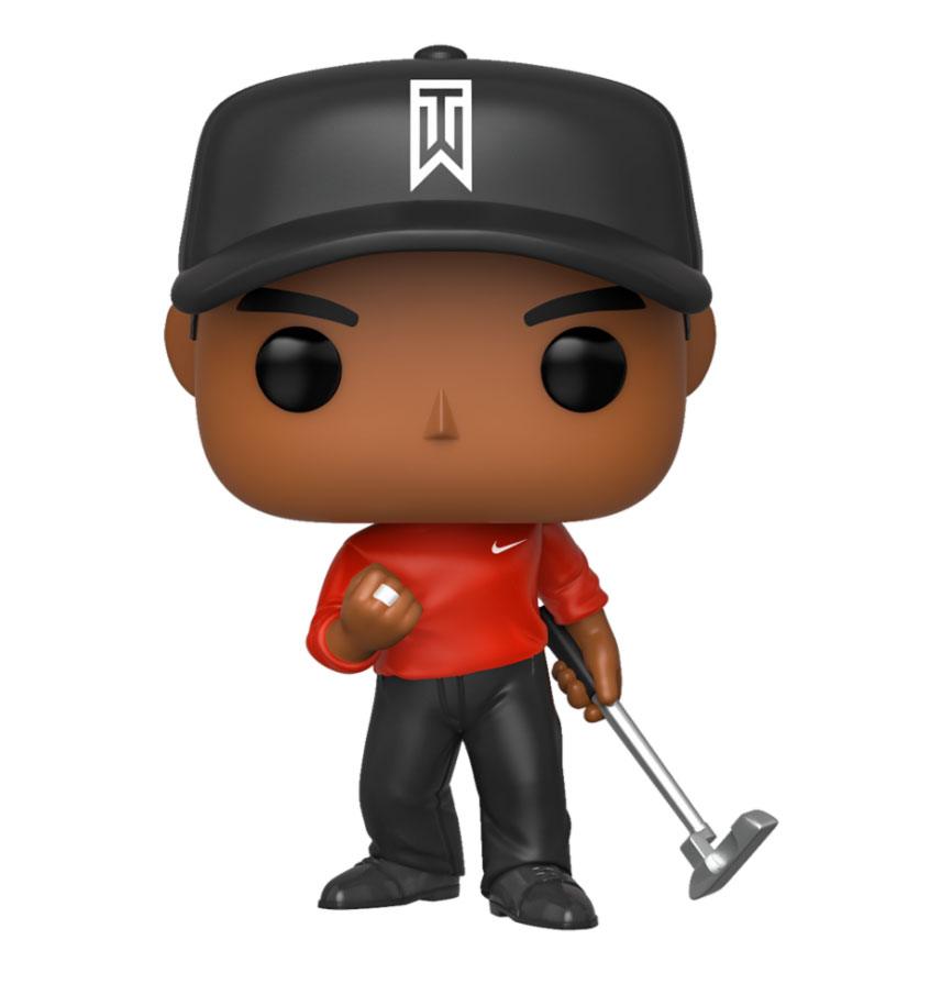 Funko Tiger Woods Red Shirt Tiger Woods POP Golf Vinyl Figure 9 cm
