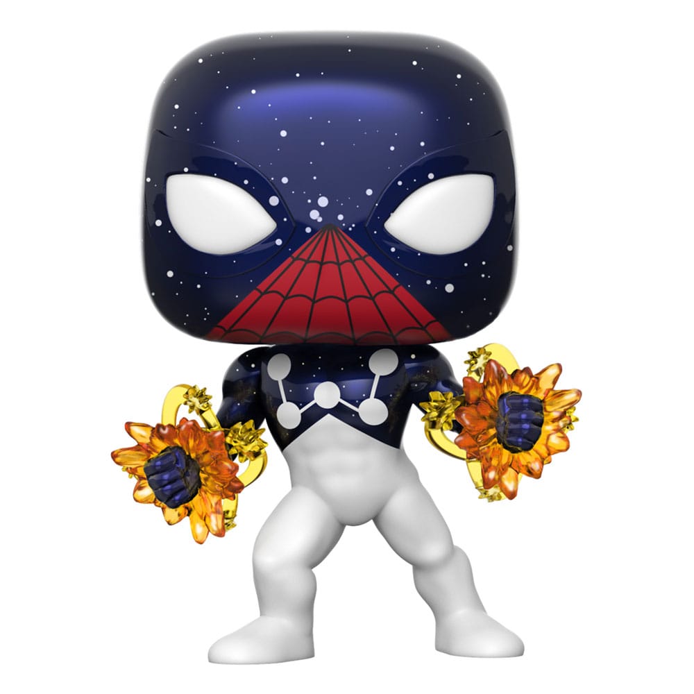 Funko Captain Universe Spider Man Marvel POP Comics Vinyl Figure Exclusive 9 cm
